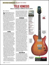 Hamer Talladega electric guitar review article 8 x 11 sound check gear box - £3.37 GBP