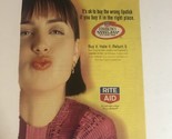 1998 Rite Aid Print Ad Advertisement Vintage Pa2 - £4.66 GBP