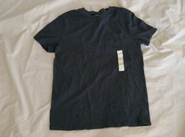 Goodfellow &amp; Co Men&#39;s Standard Fit Short Sleeve Crew-Neck Blue T-shirt S... - £12.45 GBP
