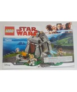 LEGO Star Wars Ahch-To Island Training Set 75200 Instruction Manual Only... - £5.44 GBP