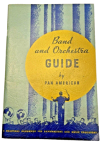 Band &amp; Orchestra Guide Practical Handbook Book Pan American Instrument Vtg Book - $18.55