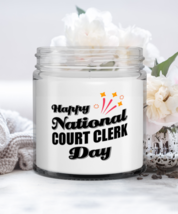 Court Clerk Candle - Happy National Day - Funny 9 oz Hand Poured Candle New  - £15.99 GBP
