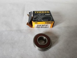 Timken 203 PP /203PP Z10 FA54425 Ball Bearing 40MM x 17MM x 12MM Rubber ... - $19.99