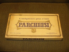 PARCHEESI Board Game - Gold Seal Edition No. 2 - Vintage 1964 Selchow & Righter - $18.69