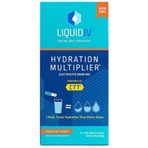 1/27 Liquid I.V. Hydration Multiplier Electrolyte Tropical Punch 0.56oz/... - $10.88