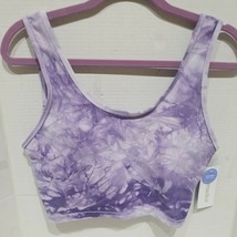 Marika Sports Bra Heron TIE DYE Marble removable cup pads SIZE XL NWT - £15.49 GBP