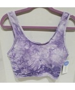 Marika Sports Bra Heron TIE DYE Marble removable cup pads SIZE XL NWT - £15.49 GBP