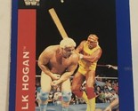 Hulk Hogan WWF Trading Card World Wrestling Federation 1991 #52 - £1.55 GBP