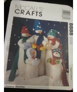 McCall&#39;s Crafts Pattern 8888 Snow Carolers Uncut Brand New - £7.81 GBP