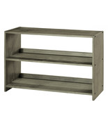 Supplier PD-790D-AG Louver Bookcase In Antique Grey Finish - $145.41