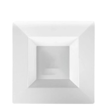12oz Disposable Square Plastic White Soup Bowls Splendid Design 40pcs - £39.21 GBP