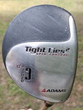 Adams Tight Lies 2 Spin Control Fairway 3 Wood Strong 13° RH Graphite Sh... - $34.99