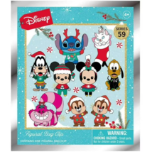 3D Figural Foam Bag Clip Disney Seasonal Series 59 Mystery Pack . New Se... - $9.79