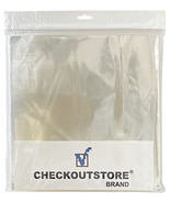 Clear Plastic OPP for 12&quot; LP Vinyl 33 RPM Record Album Covers (Outer Sle... - $29.72 CAD+