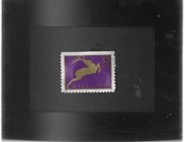 Tchotchke Stamp Art - Collectible International Postage Stamp - Santa&#39;s ... - £6.25 GBP