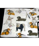 Kassafina Smart Dogs Books Backpacks Lettermen Sweater Glasses Bath Towe... - $19.99