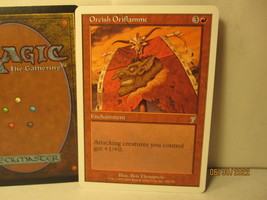 2001 Magic the Gathering MTG card #206/350: Orcish Oriflamme - $1.00