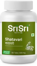 Sri Sri Ayurveda Shatavari Ayurvedic Tablets (60 Tablets) - £9.07 GBP