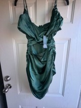 Women&#39;s Sleeveless Mesh Bodycon Dress - Size Small Wild Fable Green - £11.87 GBP