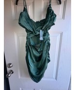 Women&#39;s Sleeveless Mesh Bodycon Dress - Size Small Wild Fable Green - £11.79 GBP