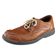 Dr. Scholl&#39;s Shoes Sz 11.5 M Brown Derby Oxfords Leather Men Warner - $29.69