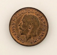 1913 Malte Grande-Bretagne 1/3 Farthing (UNC) Hors-Circulation État - $877.02 MXN