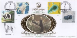 Claire rayner book author nurse florence nightingale hand signed fdc 168719 p thumb200