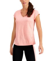 allbrand365 designer Womens Activewear Heathered Performance T-Shirt Medium - $22.50