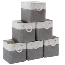 Cube Storage Bins, Collapsible Fabric Cube Storage Bin, 11 Inch Cube Storage Bin - £57.54 GBP