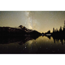 Posterazzi Oregon United States of America - Milky Way Over Mt. Jefferso... - $41.46