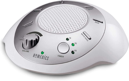 Homedics Soundsleep White Noise Sound Machine, Silver, Small Travel Sound Machin - £23.89 GBP