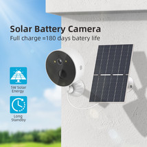 Solar Cell Monitoring Camera Outdoor Low Power Consumption - £57.27 GBP