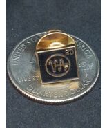 Varian VA 10 k Yellow Gold 20 Year Service Anniversary Pin Tie Tack by EMB - $3,279.41 MXN