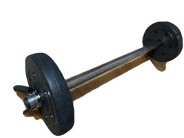 Total Gym 24&quot; Weight Bar includes 15 lbs weight and Clips  - £78.59 GBP
