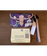 Dooney and Bourke Disney Parks Flap Purple Wristlet NWT - £77.62 GBP