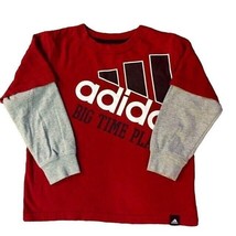 Adidas Shirt Toddler Boys 4T Used Long Sleeve Casual Back to School - £7.54 GBP