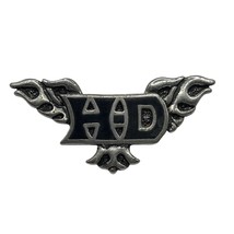 Vintage Harley Davidson Wing Collectible Pin Badge Flaming Wings Fire Biker Hat - £9.73 GBP