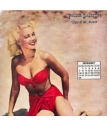 1954 Lynn Roebuck Date Of The Month Pin-Up Girl Police Gazette Print DWXX4 - $641.66 MXN