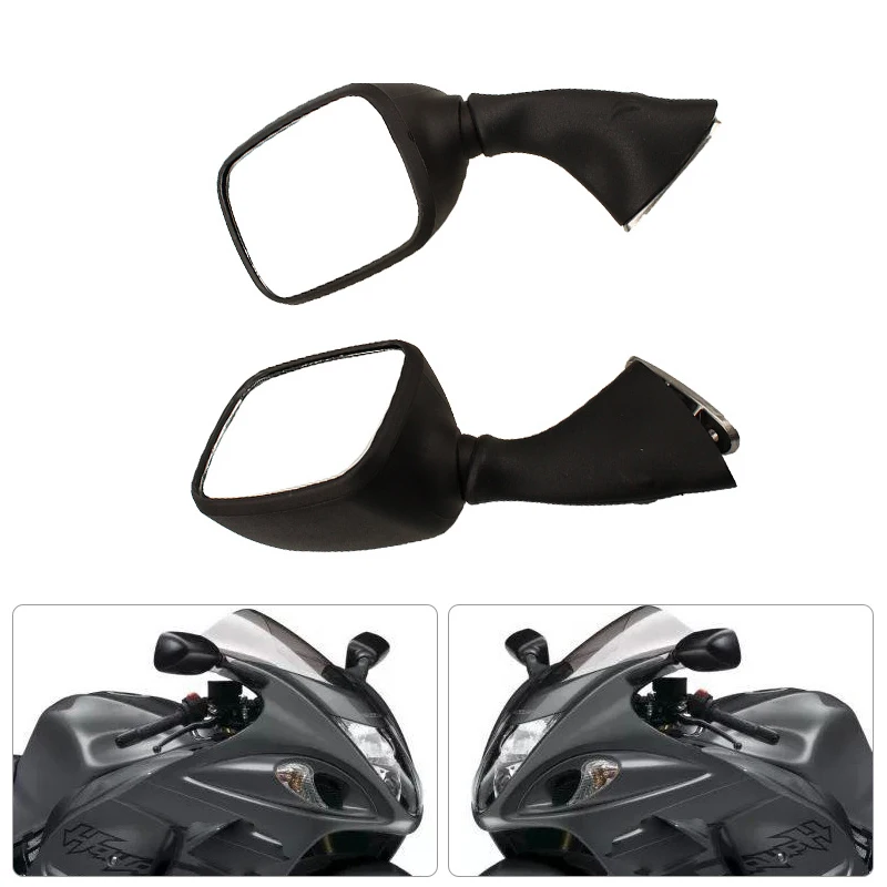 Motorcycle Rearview Rear View Side Mirrors  GSXR1300 Hayabusa GSX1300R GSXR 600  - $217.98