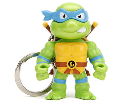 Set of 4 Diecast Figure Key Chains &quot;Teenage Mutant Ninja Turtles&quot; TV Series &quot;Met - £32.99 GBP