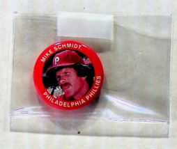 Mike Schmidt - Phillies Pinback - Fun Foods - Numbered - $2.79