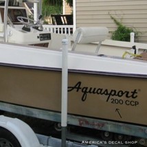 AquaSport 200 CCP Boat Yacht Decals 2PC Set New 40” OEM Universal Vintage - £111.00 GBP