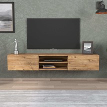 Otranto Floating TV Stand &amp; Media Console for TVs up to 80&quot; - Atlantic P... - £194.67 GBP