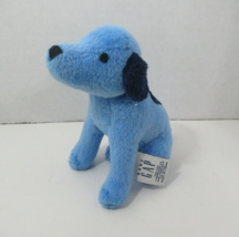 Baby Gap blue plush puppy dog stuffed animal toy - £15.68 GBP