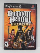 Guitar Hero 3: Legends of Rock Playstation 2 Complete w Manual *UNTESTED* - £5.44 GBP