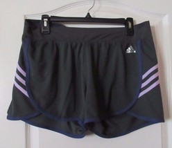 adidas Performance Ultra Shock Knit Shorts GRAY Women&#39;s Sz L NWT MSRP$25 - $315.89 MXN