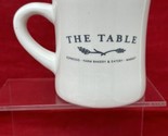 THE TABLE Asheboro NC Heavy Ceramic Diner Restaurant Ware Coffee Mug Cup - £12.42 GBP