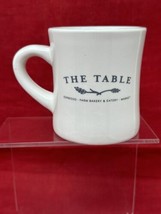 THE TABLE Asheboro NC Heavy Ceramic Diner Restaurant Ware Coffee Mug Cup - £12.48 GBP