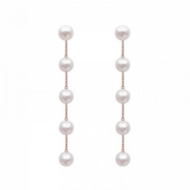 Elegant Faux Pearl Earrings, Classic Bridal Accessory, Bridesmaid Jewelry - £30.77 GBP