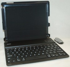 ZaggKeys Apple iPad 2/3/4 BLACK ProFolio Keyboard Shell Case Stand Bluetooth - £33.78 GBP